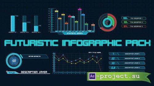 Videohive: Futuristic Infographic Pack 4284245 - Project for After Effects