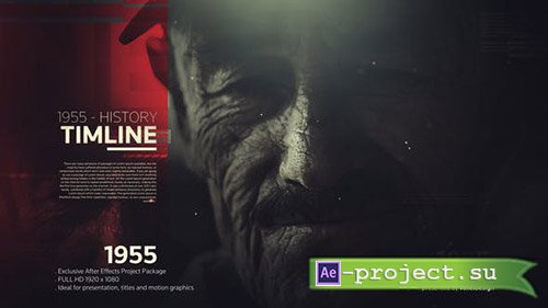 Videohive: The History Timeline - Project for After Effects 