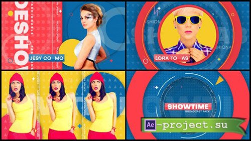 Videohive: Showtime (Fashion Broadcast) - Project for After Effects