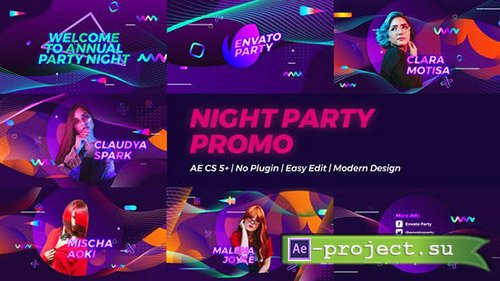 Videohive: Night Party Promo - Project for After Effects 