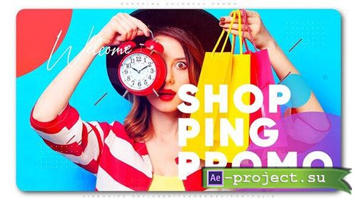 Videohive: Shopping Colorful Promo - Project for After Effects 