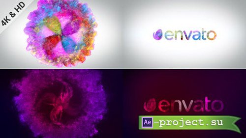 Videohive: Blooming Particles Logo 4k - Project for After Effects 