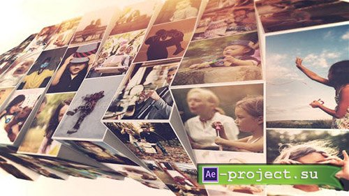Videohive: Photo Mosaic Slideshow 24015999 - Project for After Effects