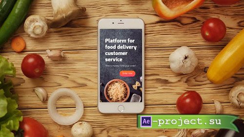 Videohive: Food App Logo Reveal 24474167 - Project for After Effects 
