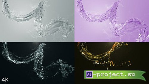 Videohive: Water Helix Logo - Project for After Effects 
