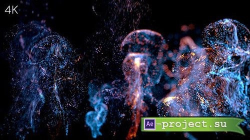Videohive: Bokeh Particle Logo Sting - Project for After Effects 