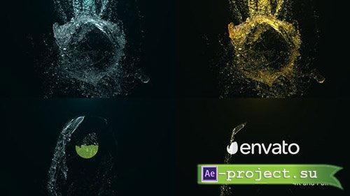 Videohive: Epic Water Logo - Project for After Effects 