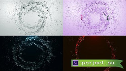 Videohive: Water Trail Logo - Project for After Effects 