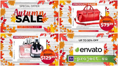Videohive: Autumn SALE - Promo - Project for After Effects 