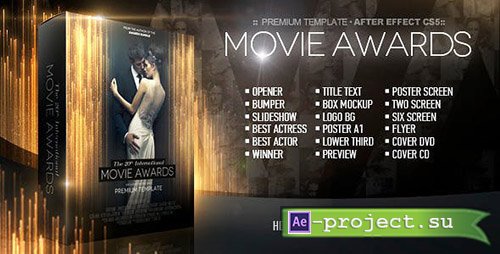 Videohive: Movie Awards Bundle - Project for After Effects