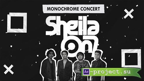 Videohive: Monochrome Concert Promo - Project for After Effects 