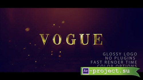 Videohive: Vogue Logo Reveal - Project for After Effects 