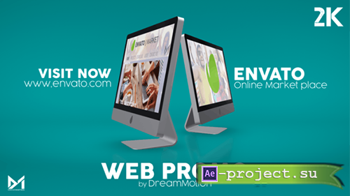 Videohive: Web Site Promo - Project for After Effects 