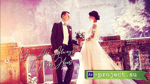 Brush Particle Wedding Slideshow 281352 - After Effects Templates