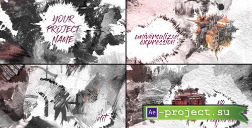 Videohive: Ink Slideshow 20541485 - Project for After Effects 