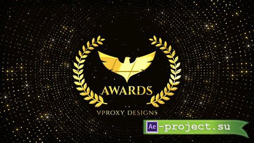 Videohive: Awards Glitters Logo 24495823 - Project for After Effects