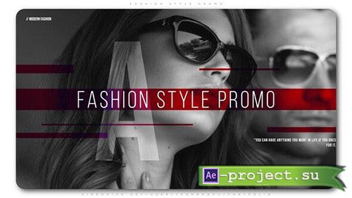 Videohive: Fashion Style Promo 24383180 - Project for After Effects
