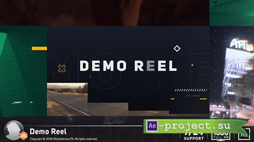 Videohive: Demo Reel 19633086 - Project for After Effects