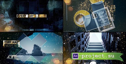 Videohive: Gold & Silver Slideshow - Project for After Effects 