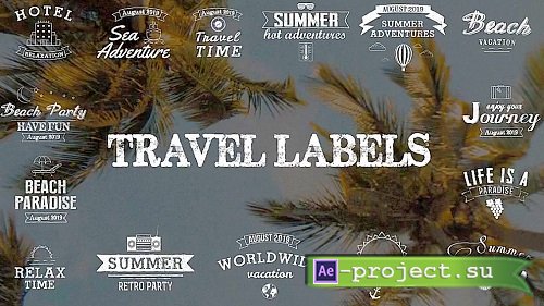 Travel Labels 281096 - After Effects Templates