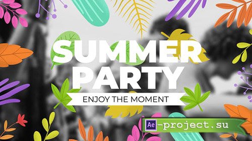 VideoHive: Summer Title Elements 24473341 - Project for After Effects
