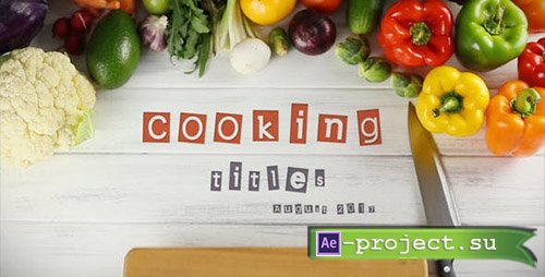 Videohive: Cooking Titles - Project for After Effects 