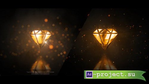 Videohive: Gold Glossy Luxury Logo - Project for After Effects 