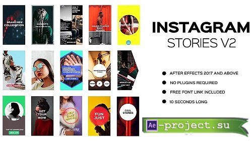Instagram Stories v2 275758 - Premiere Pro Templates