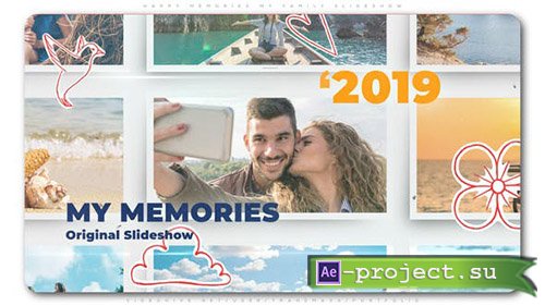Videohive: Happy Memories My Family Slideshow - Project for After Effects