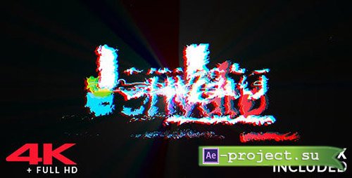 Videohive: Glitch Logo 21409294 - Project for After Effects