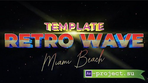 Retro Wave Intro 6 275892 - Motion Graphics Templates