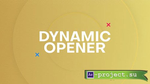 Videohive: Dynamic Opener 24551637 - Project for After Effects 