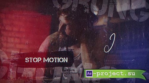 Videohive: Stop Motion Grunge - Project for After Effects 