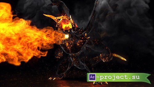 Videohive: Flame Demon - Fire Logo - Project for After Effects 
