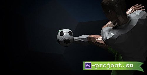 Videohive: Soccer Kick Player Logo - Project for After Effects 