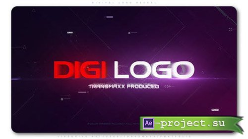 VideoHive: Digital Logo Reveal 23733547 - Project for After Effects