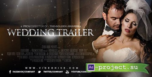VideoHive: Wedding Trailer 8278783 - Project for After Effects