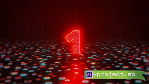 Videohive: Glitch Countdown Logo - Project for After Effects 
