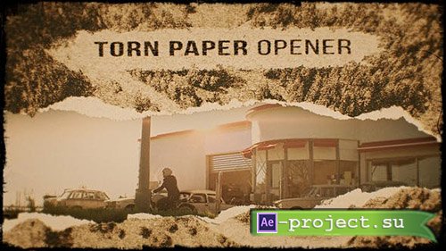 Videohive: Torn Paper Opener - Premiere Pro Templates 