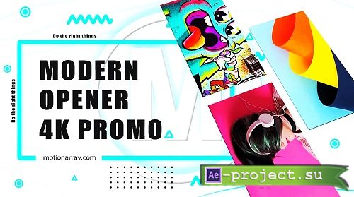4K Modern Promo Opener 282687 - After Effects Templates