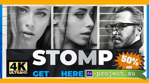 Videohive: Stomp opener 24117126 - Project for After Effects 