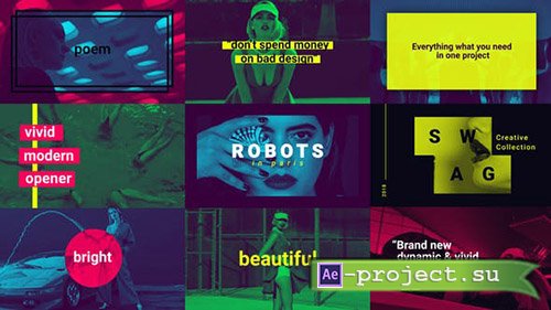 Videohive: Robots in Paris (Opener) - Project for After Effects 
