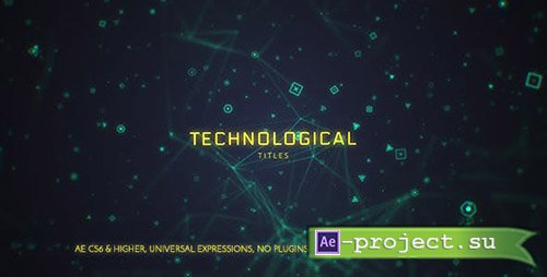 Videohive: Technological Titles - Project for After Effects 
