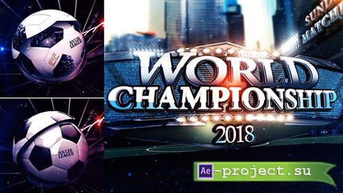 Videohive: Soccer Championship Promo - Project for After Effects