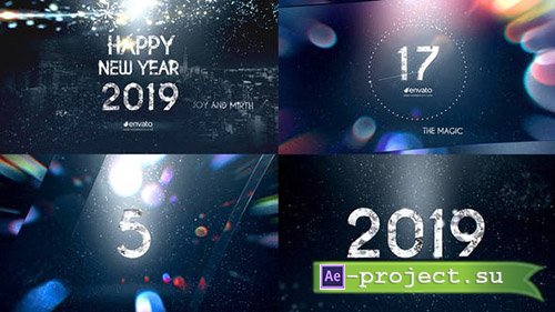 Videohive: New Year Diamond Countdown - Project for After Effects 