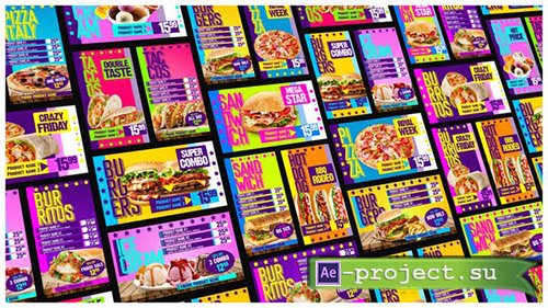 Videohive: Food Menu Restaurant Promotion - Project for After Effects