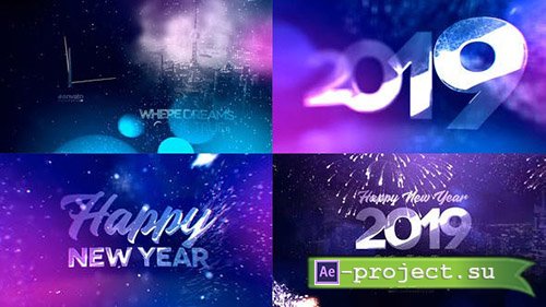 Videohive: New Year Countdown 2019 21069761 - Project for After Effects 