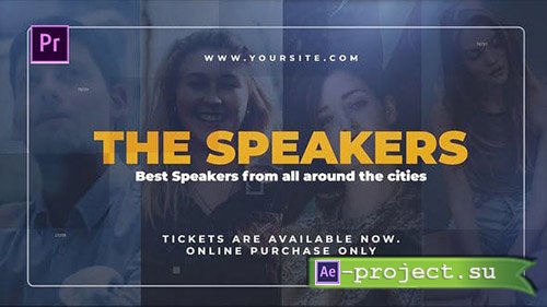 Videohive: The Speakers 24597492  - Premiere Pro 