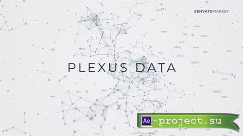 Videohive: Data Flow | Plexus Titles - Project for After Effects 