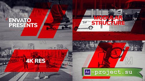 Videohive: Dynamic Opener Sport Promo Urban Intro 22643356 - Project for After Effects 